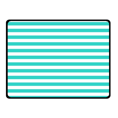 Horizontal Stripes 45 x34  Blanket Front
