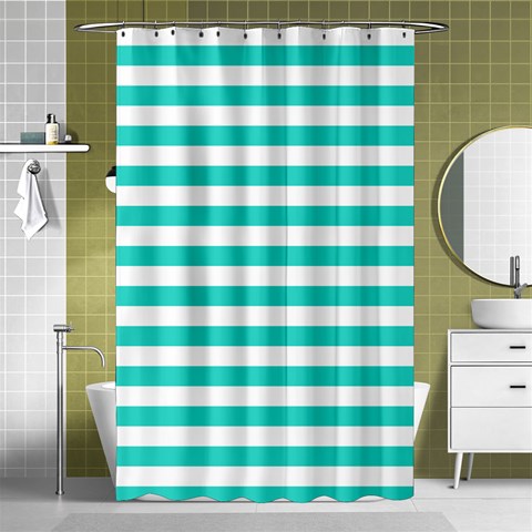 Horizontal Stripes Curtain(48  X 72 ) - 42.18 x64.8  Curtain(48  X 72 )