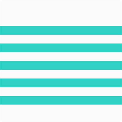 Horizontal Stripes 7 x5  Photo Card - 1