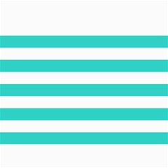 Horizontal Stripes 7 x5  Photo Card - 3