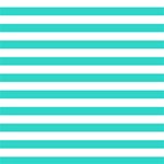 Horizontal Stripes - White and Turquoise ScrapBook Page 12  x 12 