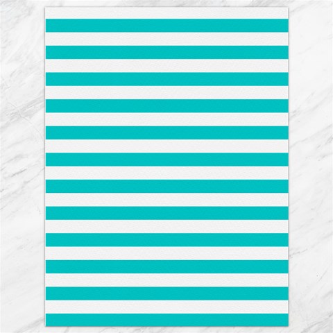 Horizontal Stripes 35.26 x46.15  Canvas - 1