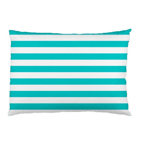 Horizontal Stripes 26.62 x18.9  Pillow Case