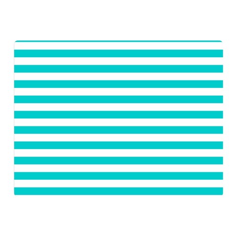 Horizontal Stripes 35 x27  Blanket Front