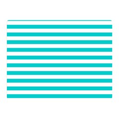 Horizontal Stripes 35 x27  Blanket Front