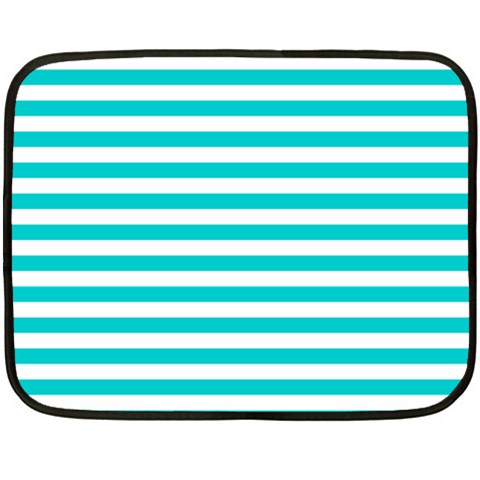 Horizontal Stripes 35 x27  Blanket Front