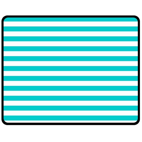 Horizontal Stripes 60 x50  Blanket Front