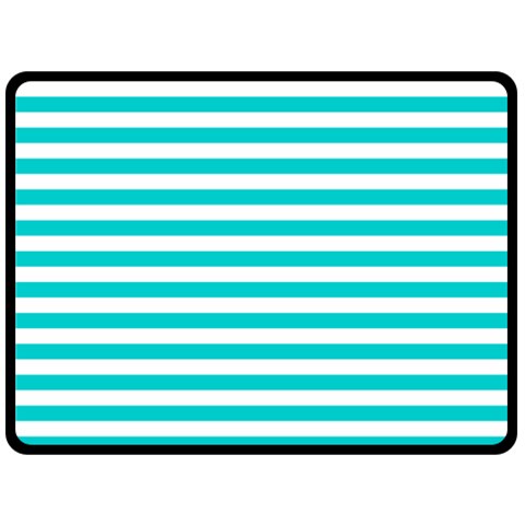 Horizontal Stripes 80 x60  Blanket Front