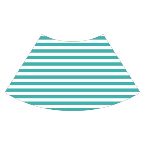 Horizontal Stripes Skirt Front