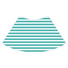 Horizontal Stripes Skirt Back