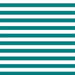 Horizontal Stripes - White and Teal ScrapBook Page 12  x 12 