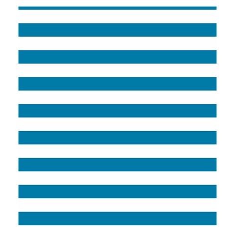 Horizontal Stripes Back