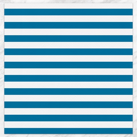 Horizontal Stripes 11.4 x11.56  Canvas - 1