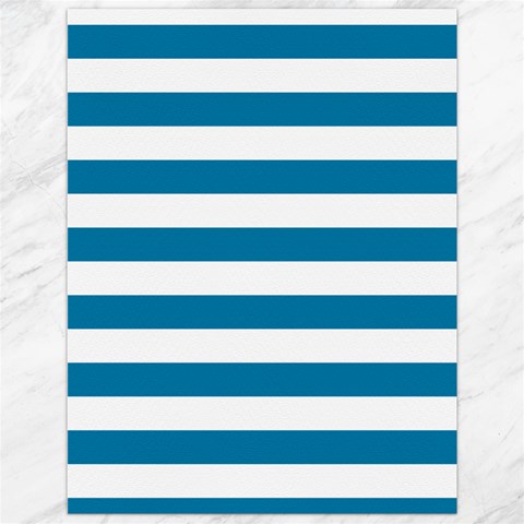 Horizontal Stripes 11.86 x15.41  Canvas - 1