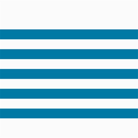 Horizontal Stripes 7 x5  Photo Card - 5