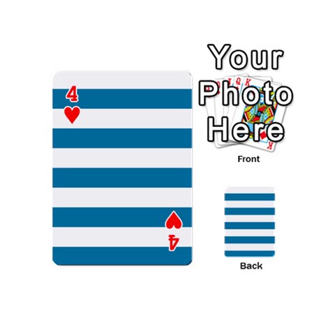 Horizontal Stripes Front - Heart4