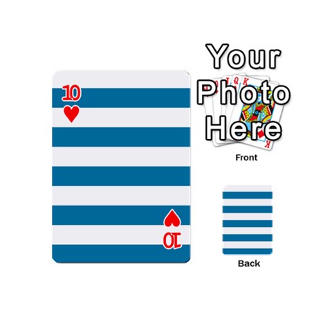 Horizontal Stripes Front - Heart10