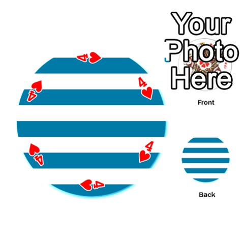 Horizontal Stripes Front - Heart4