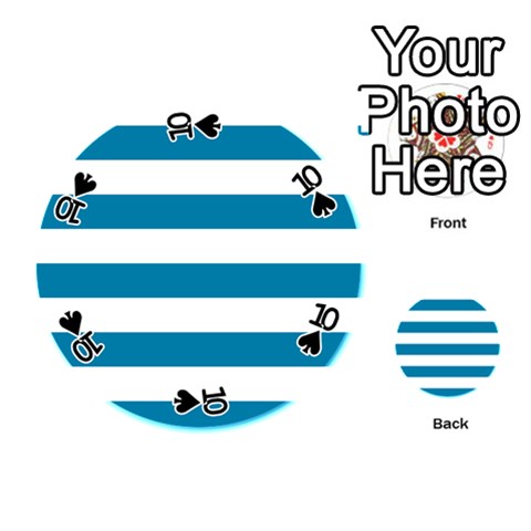 Horizontal Stripes Front - Spade10