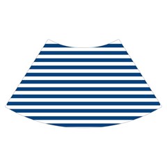 Horizontal Stripes Skirt Back