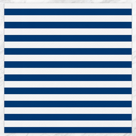 Horizontal Stripes 11.4 x11.56  Canvas - 1