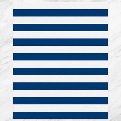 Horizontal Stripes 15.75 x19.29  Canvas - 1