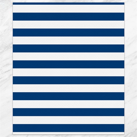 Horizontal Stripes 19.57 x23.15  Canvas - 1