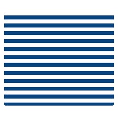 Horizontal Stripes 50 x40  Blanket Back