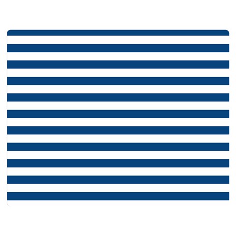 Horizontal Stripes 60 x50  Blanket Front