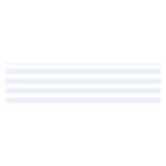 Horizontal Stripes - White and Pastel Blue Satin Scarf (Oblong)