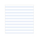 Horizontal Stripes - White and Pastel Blue Small Satin Scarf  (Square)