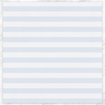 Horizontal Stripes - White and Pastel Blue Canvas 20  x 20 