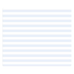Horizontal Stripes 50 x40  Blanket Back