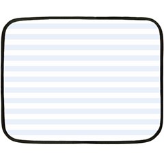Horizontal Stripes 35 x27  Blanket Back