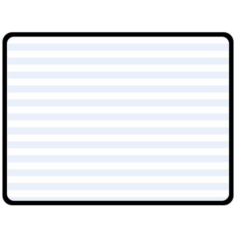 Horizontal Stripes 80 x60  Blanket Back