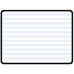 Horizontal Stripes 80 x60  Blanket Back
