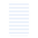 Horizontal Stripes - White and Pastel Blue Memory Card Reader (Rectangular)