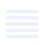 Horizontal Stripes - White and Pastel Blue Greeting Card 5  x 7 