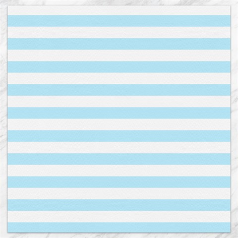 Horizontal Stripes 11.4 x11.56  Canvas - 1