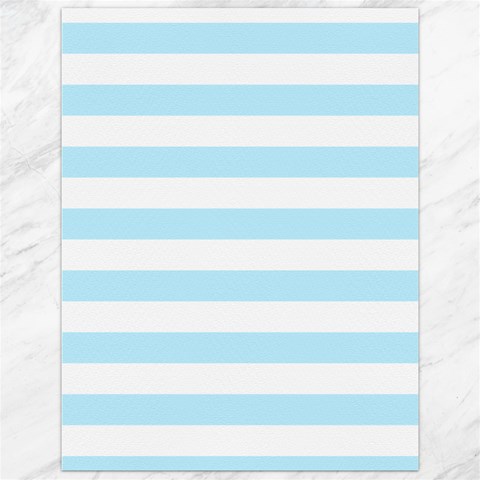 Horizontal Stripes 11.86 x15.41  Canvas - 1