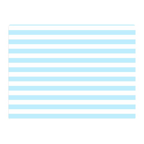Horizontal Stripes 35 x27  Blanket Front