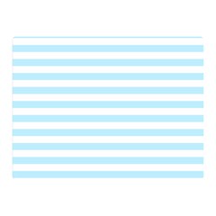 Horizontal Stripes 35 x27  Blanket Back