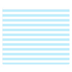 Horizontal Stripes 50 x40  Blanket Back