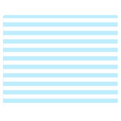 Horizontal Stripes 60 x50  Blanket Back