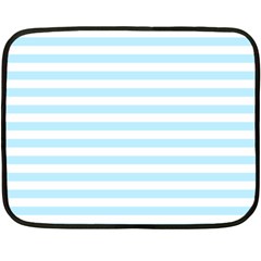 Horizontal Stripes 35 x27  Blanket Back