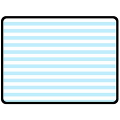 Horizontal Stripes 80 x60  Blanket Back