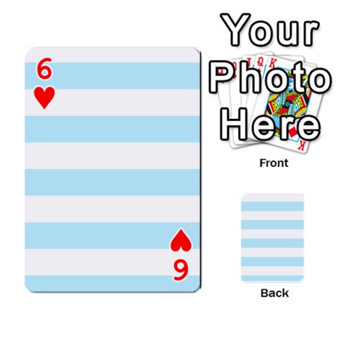 Horizontal Stripes Front - Heart6