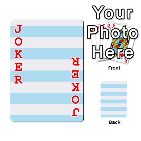 Horizontal Stripes Front - Joker2