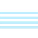 Horizontal Stripes - White and Light Blue YOU ARE INVITED 3D Greeting Card (8x4)
