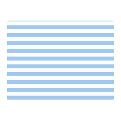 Horizontal Stripes 35 x27  Blanket Front